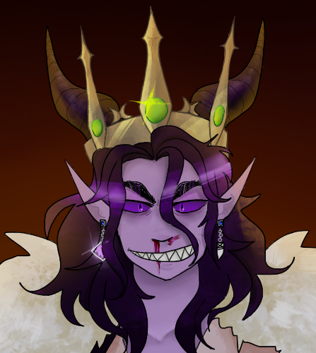 Commission For@fawfulgod :D Its His Origins Character In Our Rp!! Hes A Ender Dragon King And He Is Very