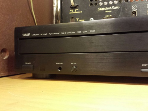 Yamaha CDC-605 Natural Sound Automatic CD Changer, 1990