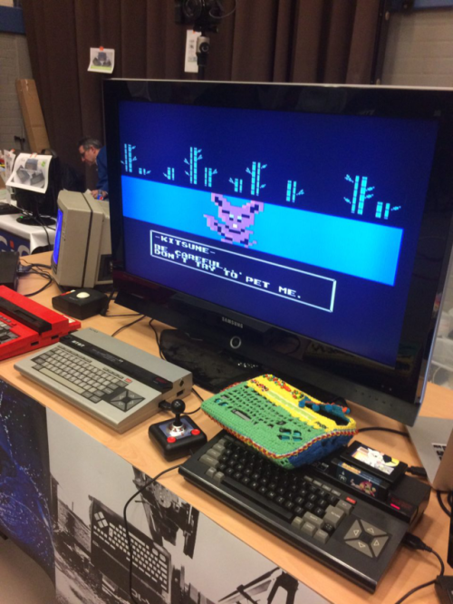 Went to the Nijmegen MSX Fair today! There was so much cool stuff to see and people to talk to! It w