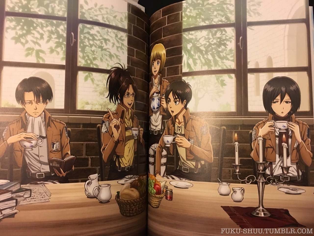 A Look Inside the Shingeki no Kyojin ANIME ILLUSTRATIONS Artbook by WIT Studio!I