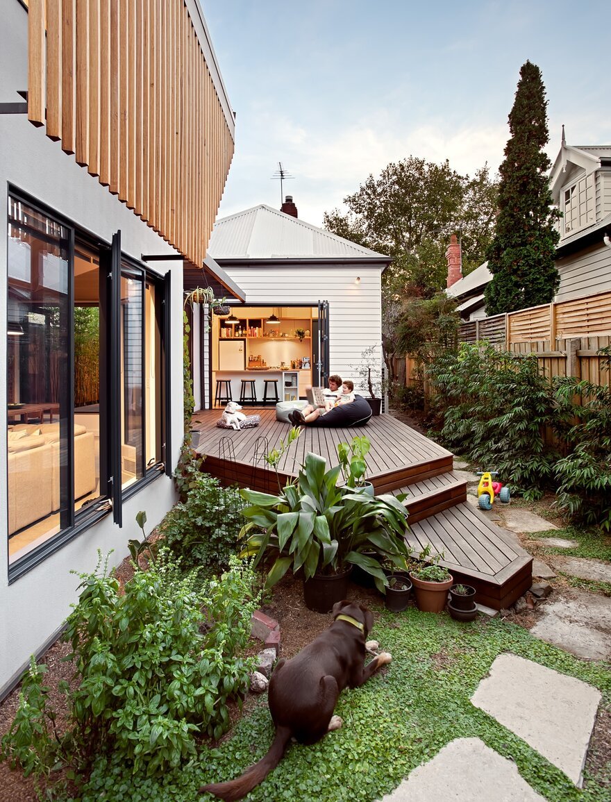 homeworlddesign:    Passive Extension and Renovation: Magnolia Soul Family House