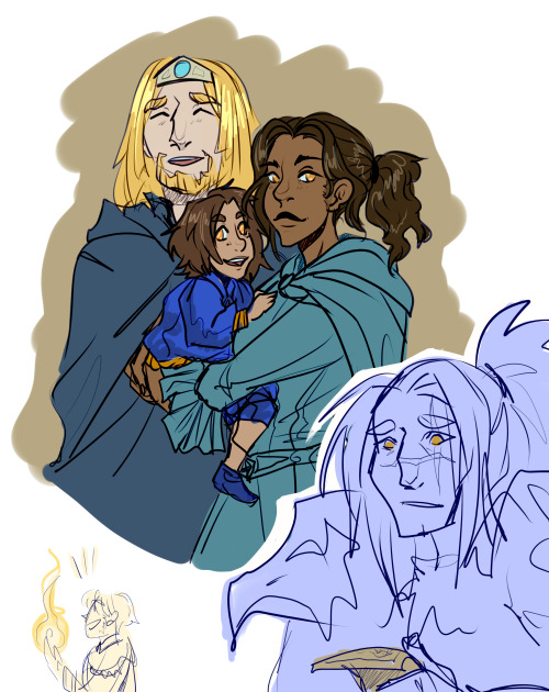 Some Wrynn family stuff, including young Varian, his parents Taria and Llane, and Anduin.I have a fe