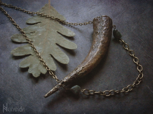 neirahda:Antler tip necklaces (cruelty free). ☽Etsy // ☽Facebook // ☽Instagram