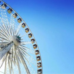 Need someone to ride the Ferris wheel with