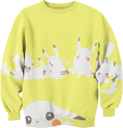  Pikachu Sweatshirt x       