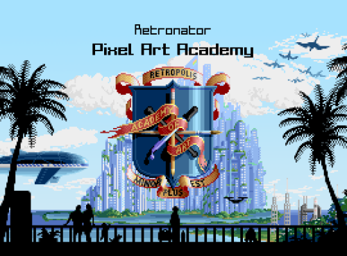 retronator:  Retronator Pixel Art AcademyAn adventure about becoming an artist. A video game that teaches you art.Now on Kickstarter.