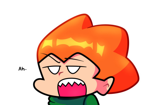Pico with sharp teeth, that's my headcanon guys