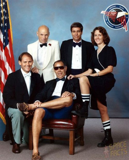 Here Is Your First Installment Of Nasa Fun Crew Photos For You! My Favourite Is The Top One, Personally.
