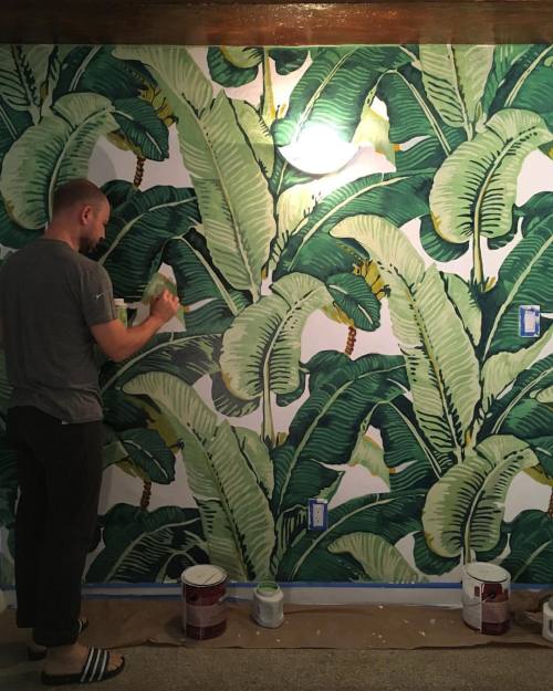 Iconic Martinique Wallpaper installation: $2,500+Painting it yourself instead: $50 worth of paintSen