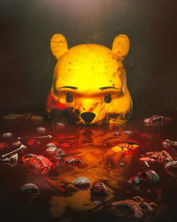 beeple: BAD POOH