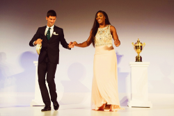 Groundstrokes:   Serena Williams And Novak Djokovic | Wimbledon 2015 Champions’