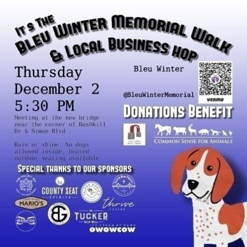 Reposted from @bleuwintermemorial Join us TONIGHT Thursday December 2 at 5:30pm We will meet at the 