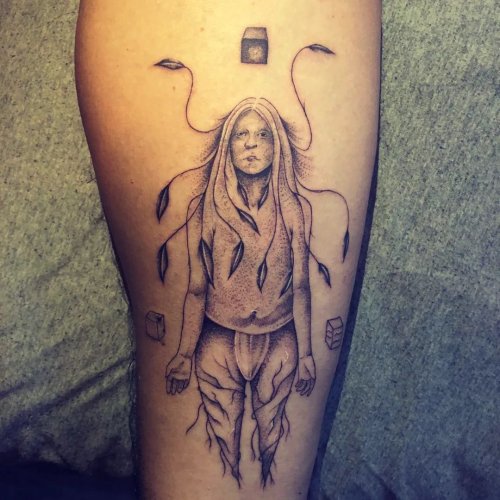 iambountyfans:iam_brun0 check out fellow fan Bruno’s ionnalee | iamamiwhoami inspired tattoo. (phot