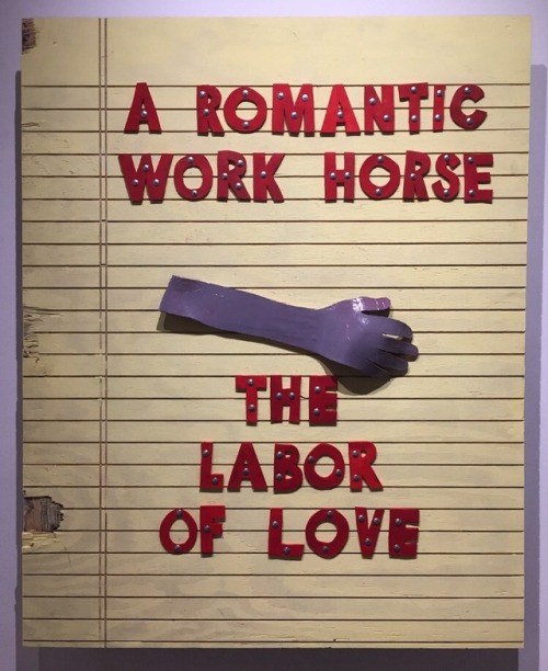 Tommy Coleman“A ROMANTIC WORK HORSE/THE LABOR OF LOVE”Clay, Leather, Gouache, Watercolor, Automotive