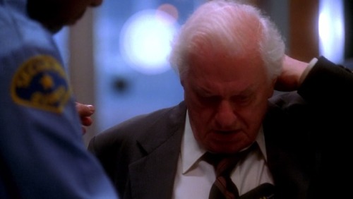 NCIS (TV Series) - S2/E7 ’Call of Silence’ (2004)Charles Durning as Ernie Yost I too would like to