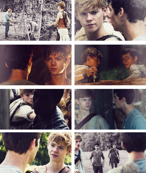 imayoshisatsuki:“Thomas turned to see Newt there, smiling. That grin sent a wave of reassuranc