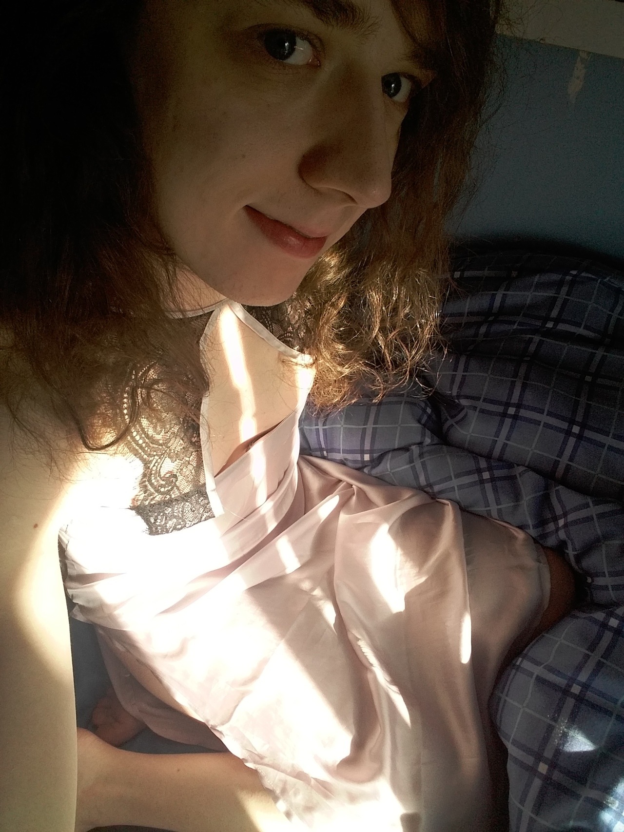 Just a happy morning in a cute nighty~