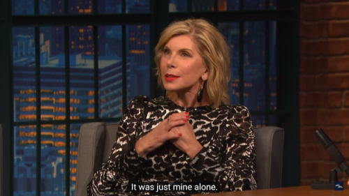 thexfilesbabe:cher greeted christine baranski in the exact way she deserves