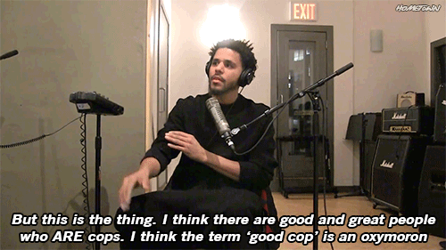homet0wn:J. Cole on ‘good cops’ x The Combat Jack ShowI need to meet J. Cole one day man