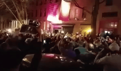 micdotcom:  Watch: Spike Lee’s block party tribute to Prince lit up Brooklyn