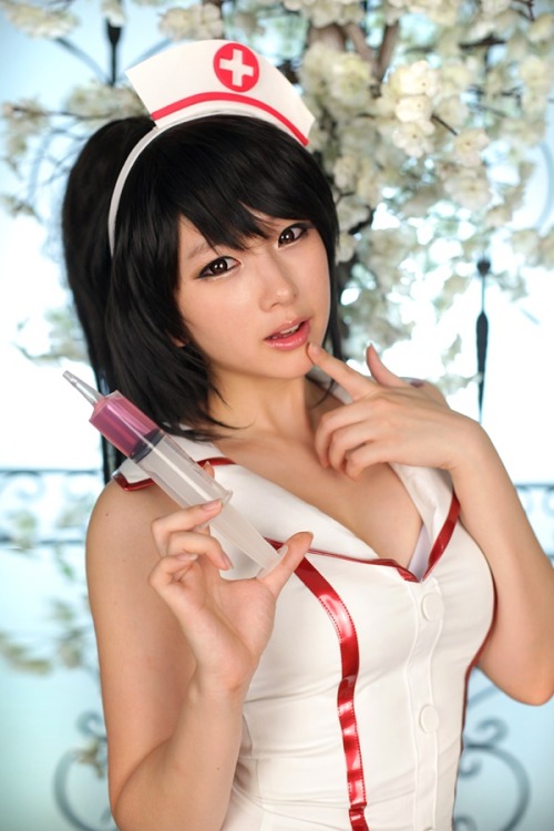 Sex League of legends (Nurse Akali) More Cosplay pictures