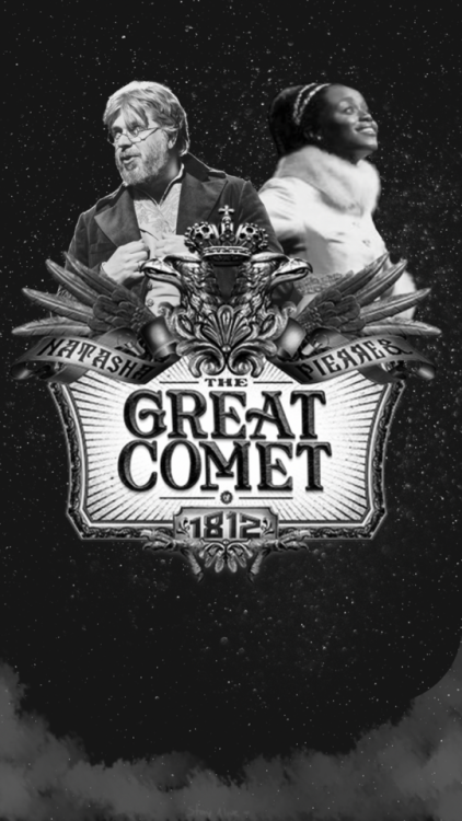 “In nineteenth century Russia we write letters we write letters.”A Great Comet wallpaper