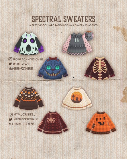 Halloween Sweaters Designed By Various Creators