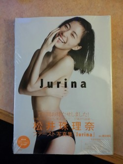 48groupstelevision:  Today I went to buy Matsui Jurina 1st photobook.