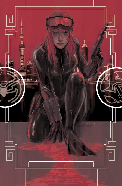 brianmichaelbendis:  philnoto: BLACK WIDOW #2 Cover