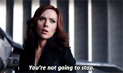 nataliaromanovq:I will say this: Natasha is the most adult of everyone in the film. - Joe Russo