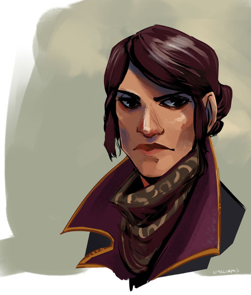 whales-and-witchcraft: HAPPY FRIDAY DISHONORED FANDOM HERE ARE SOME EMILY DOODLES AHHHH!!!! I put to