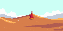 pixalry:  Journey Pixel Art - Created by Dave Grey You can follow him on Tumblr and @davegrey