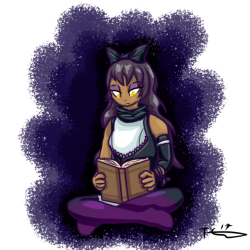 keena-kapu:  RWBY Art Challenge: Day Two, a team RWBY member - Blake BelladonnaIt’s a funny thing, when I first got into the show, Blake was one of those characters I didn’t care too much for. But now, she’s one of my favourites and by far a character