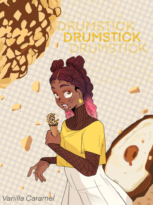 Drumstick Vanilla Caramel