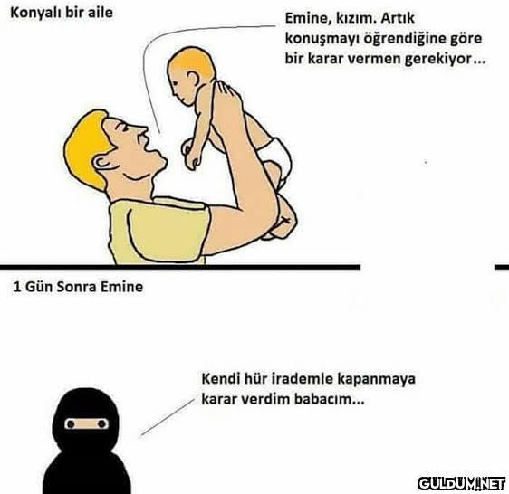 Konyalı bir aile Emine,...