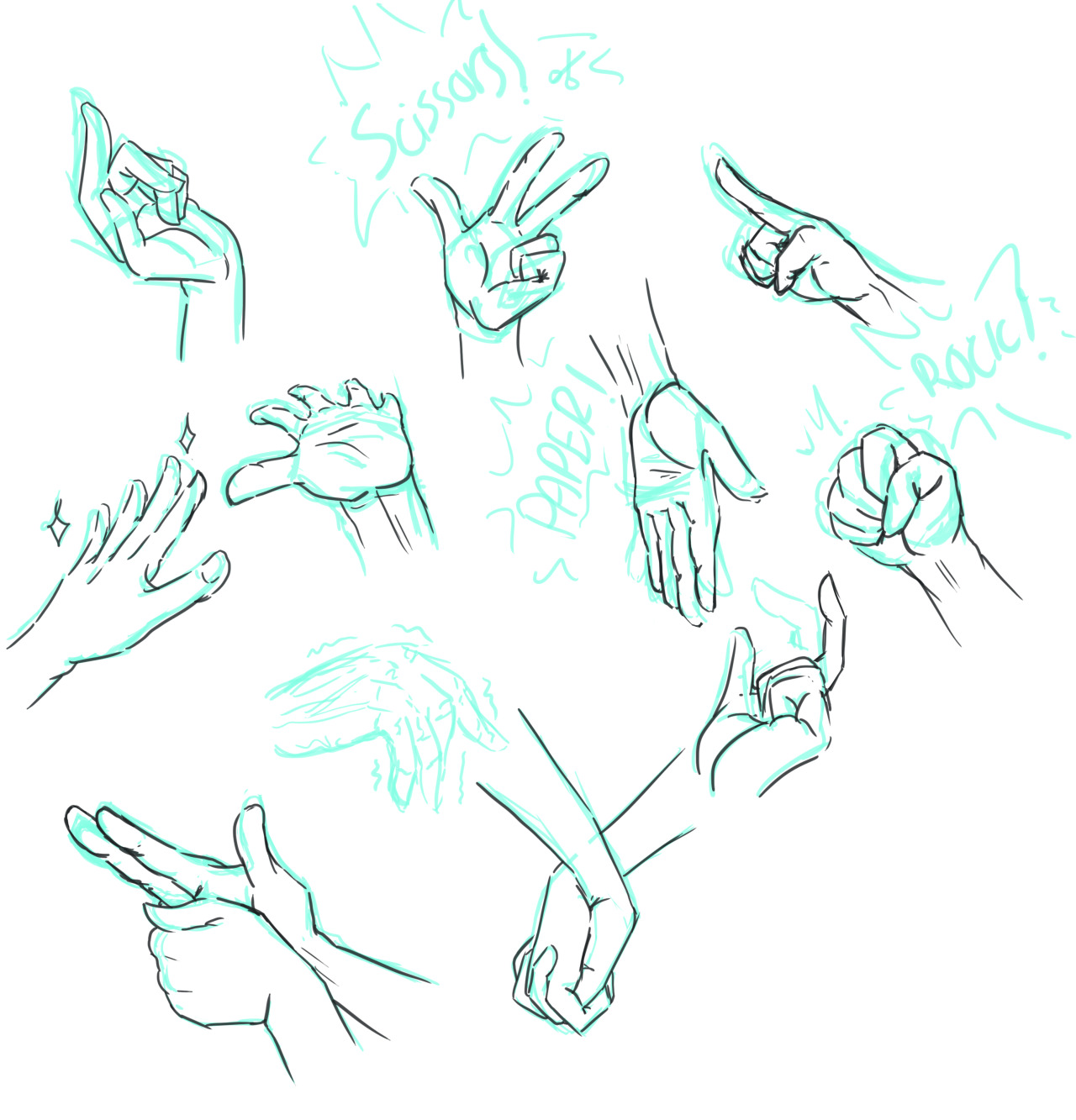Hand Drawing Reference Guide  Drawing Referenc
