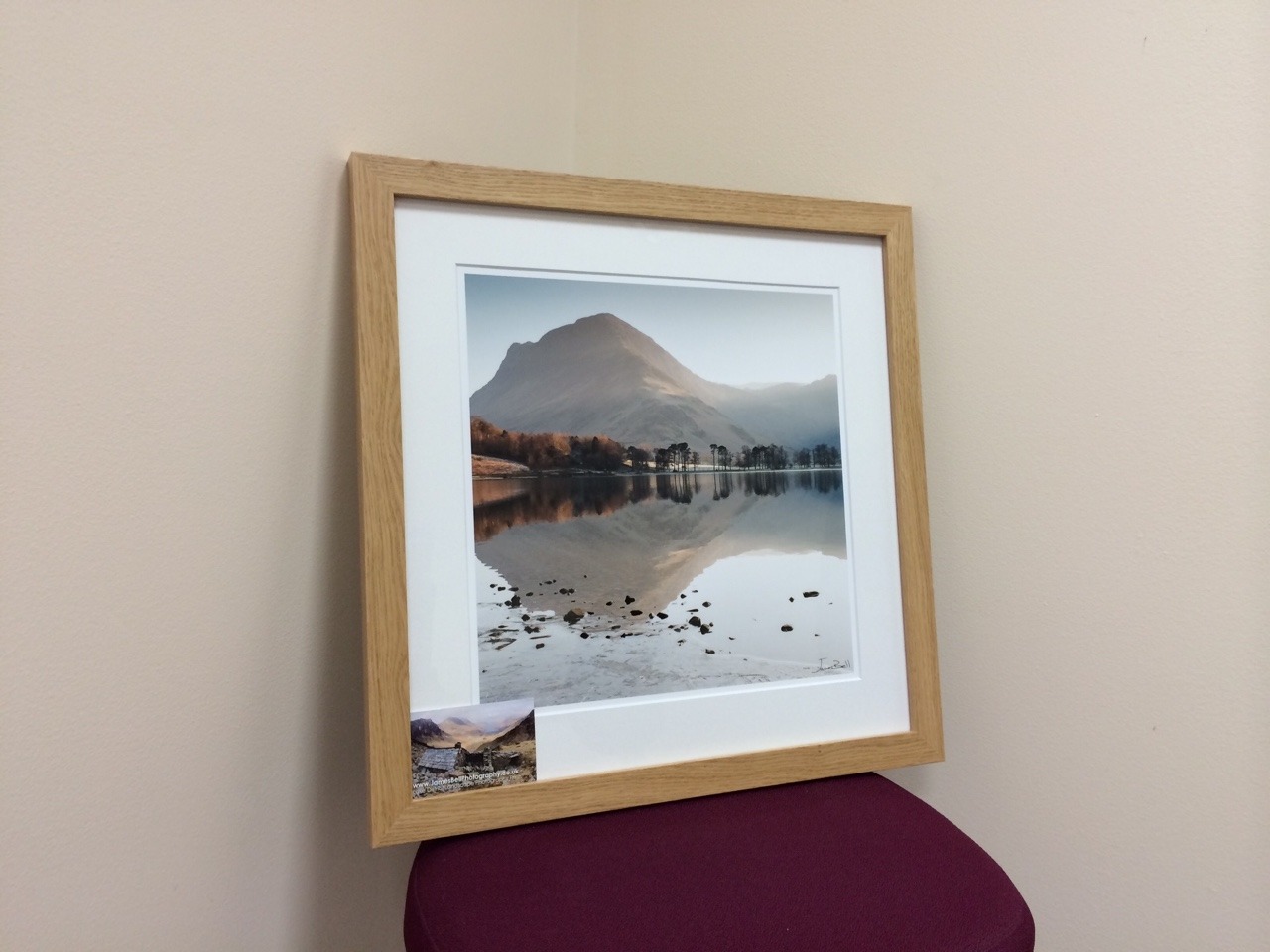 Fleetwith Pike over Buttermere 30cm print