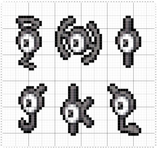 Bug: Unown sprite glitched in Pokédex in Gen2 - PKHeX - Project