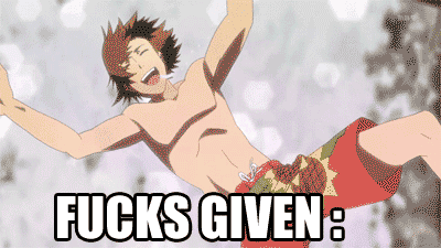 The 9th gif in your folder is your reaction after losing your virginity.