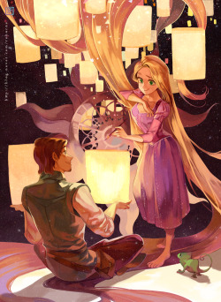 princessesfanarts:  Tangled by rahurns 