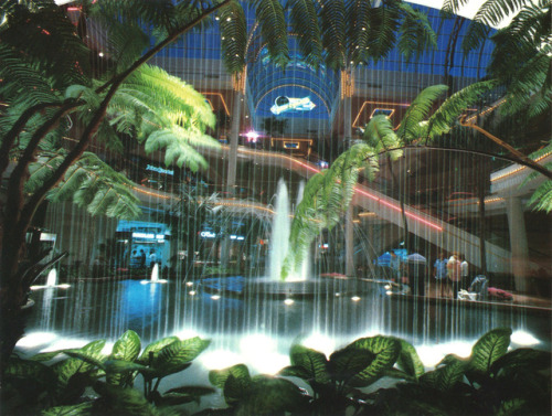 80sretroelectro:Galleria at South Bay mall, Redondo Beach, California. Built in 1985. Scan 6. Probab