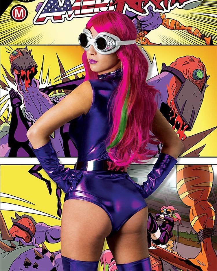Issue #3 of @amerikarate is out with my butt on it!