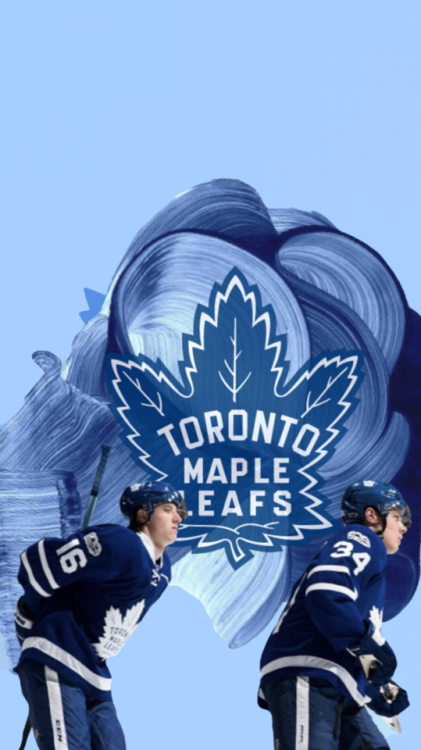 Auston Matthews & Mitch Marner + logo /requested by @twistfire/