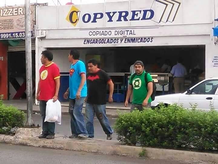 go-laugh-a-bit:  Mexican justice league via /r/funny $30, 12 minutes, 1 kid, and