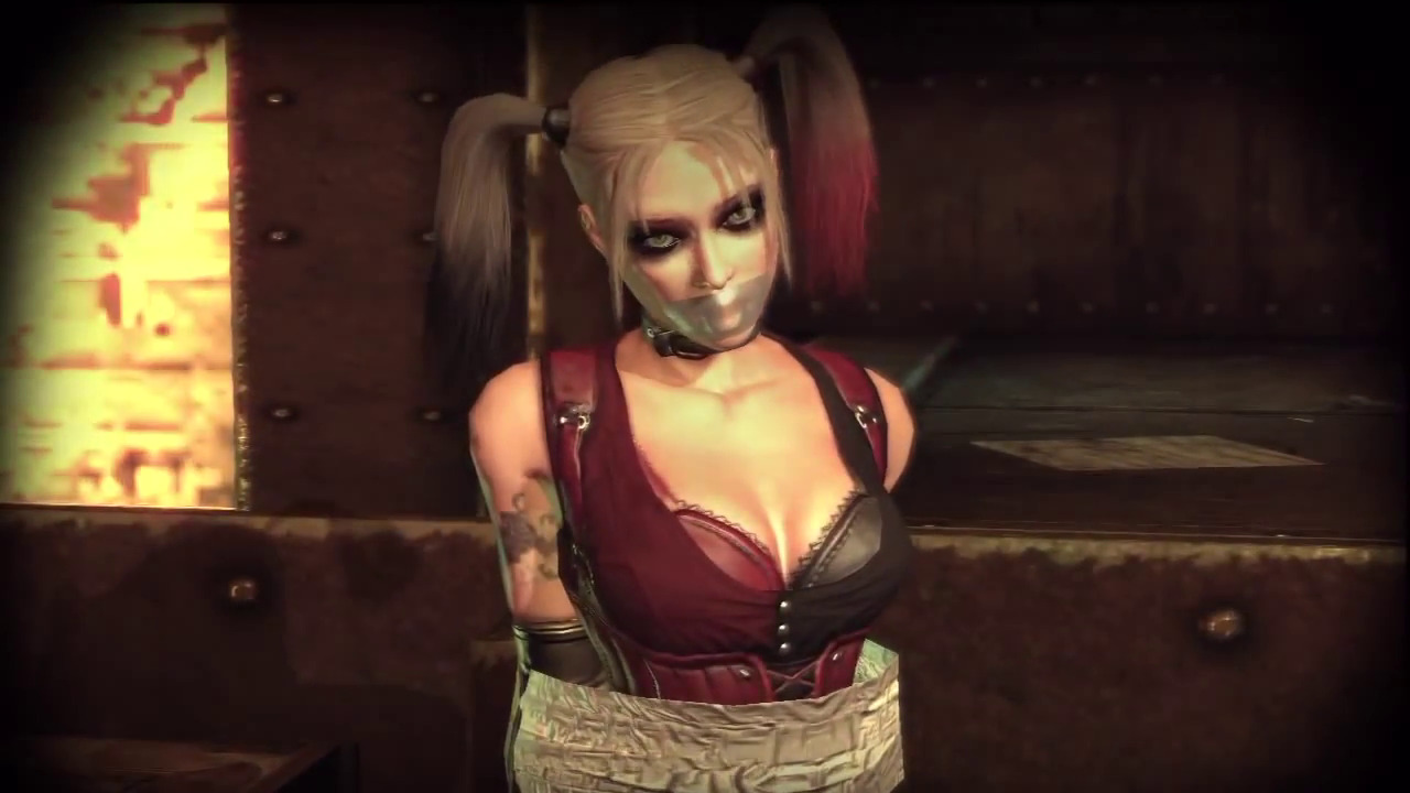 gentlemankidnapper: Harley Quinn in Batman: Arkham Night, 1st part