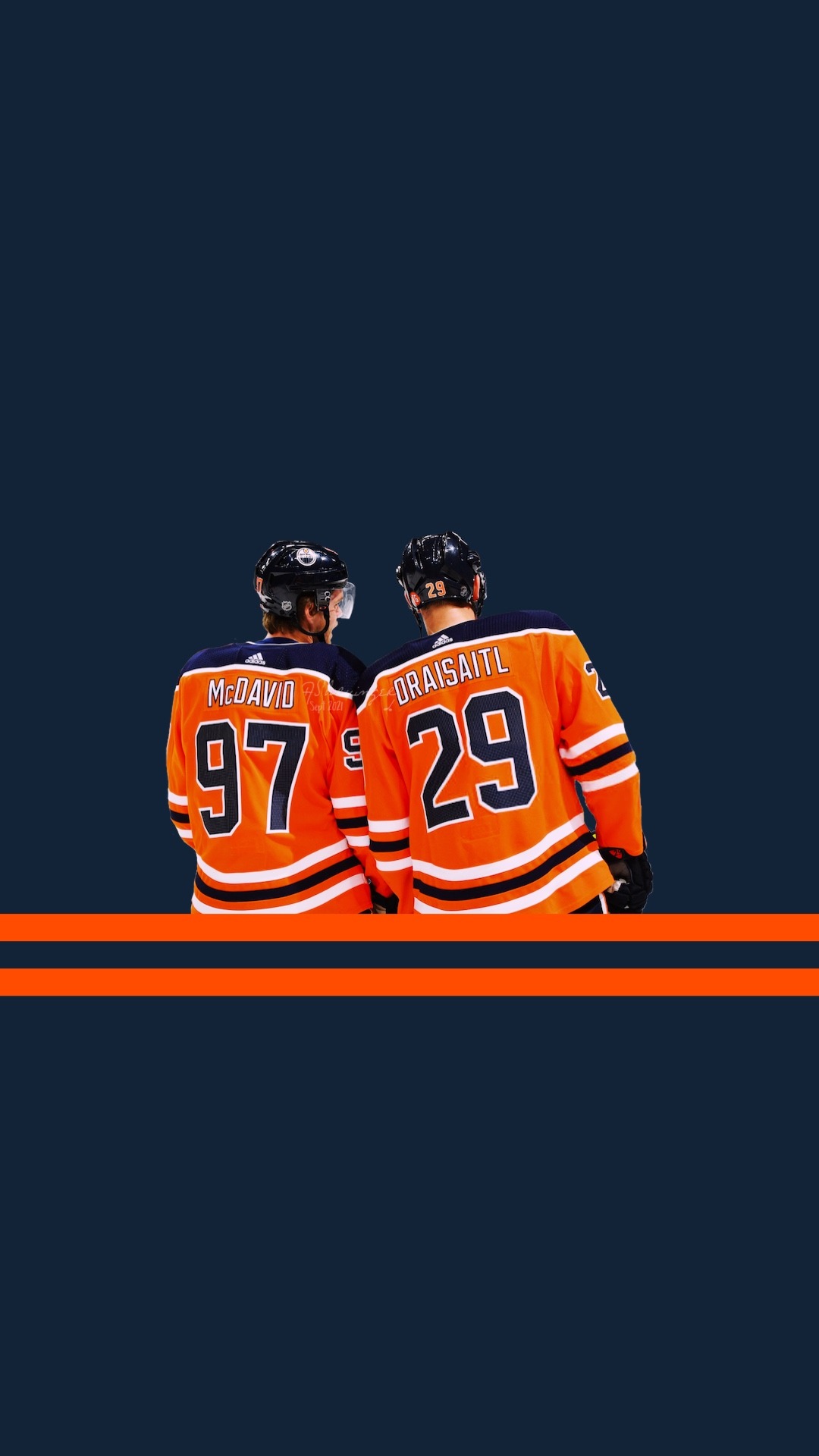 Download NHL Leon Draisaitl Connor McDavid Wallpaper