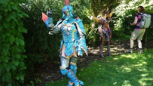 Lagiacrus (sk00pa) and Tetsucabra (Mordali Cosplay) cosplays are done! PAX West was great!!! Now to 