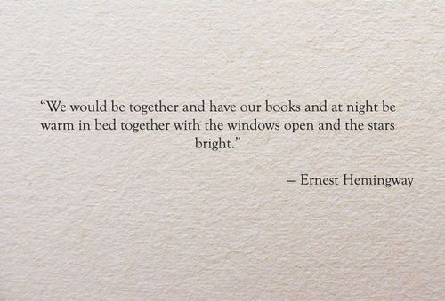 bestlovequotes:  We would be together and have our books  Follow best love quotes for more great quotes!