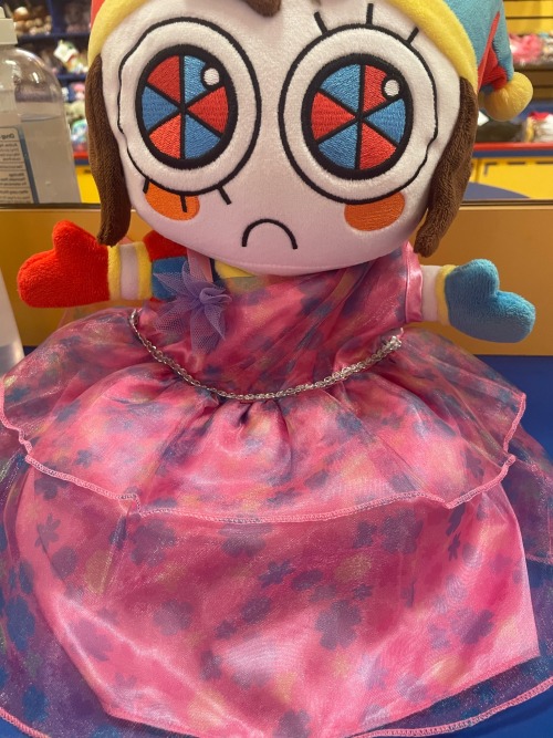 Went To Build A Bear And Had Way Too Much Fun Dressing Pomni Up