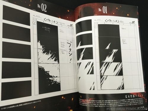 Fulfilling something I promised a few months ago: select pages from the official storyboard artbook of Shingeki no Kyojin’s first opening sequence, Guren no Yumiya (Original OP video also above)!MAIN CREDITS:Storyboard - Araki TetsuroImageboard - Moriyama